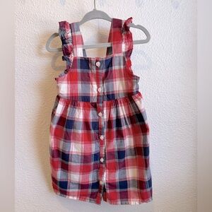 OshKosh B’Gosh 2T Plaid Picnic Dress